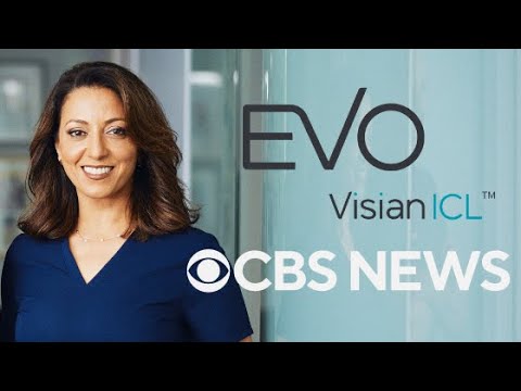 Dr. Shamie performs the latest generation EVO ICL on CBS News